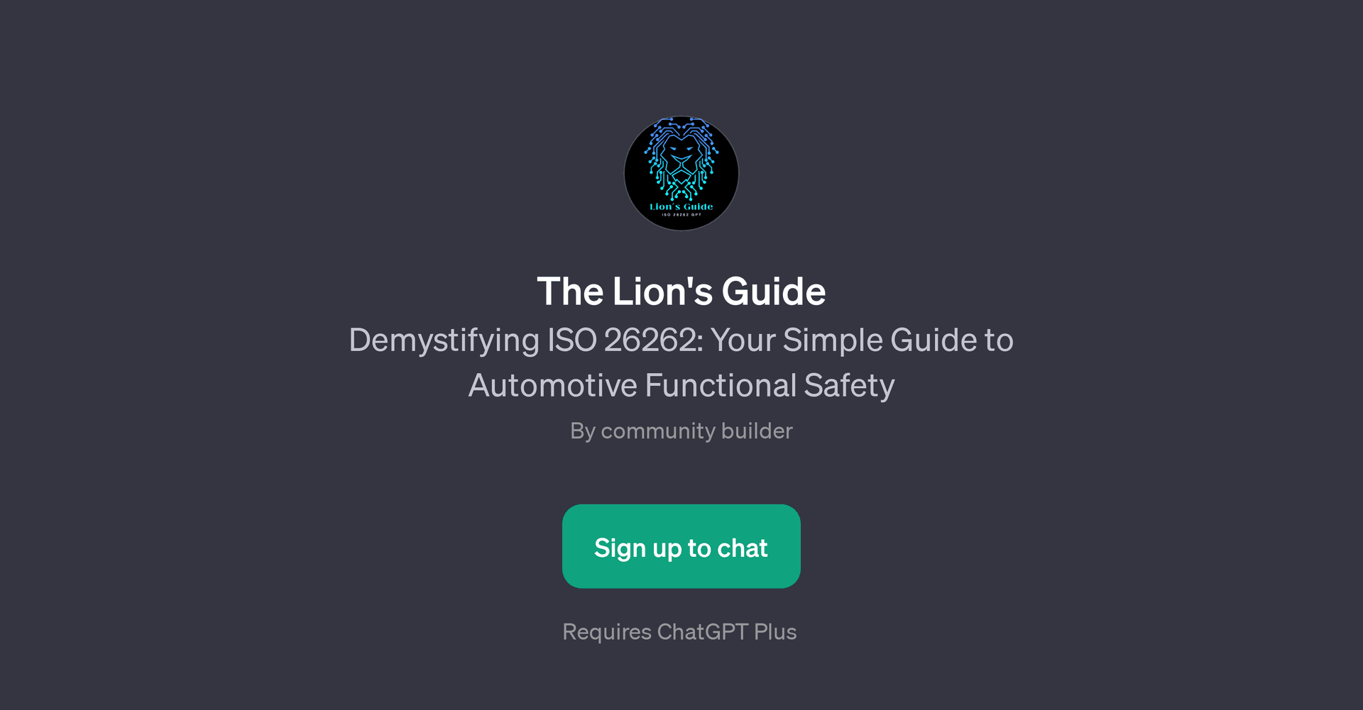 The Lion's Guide