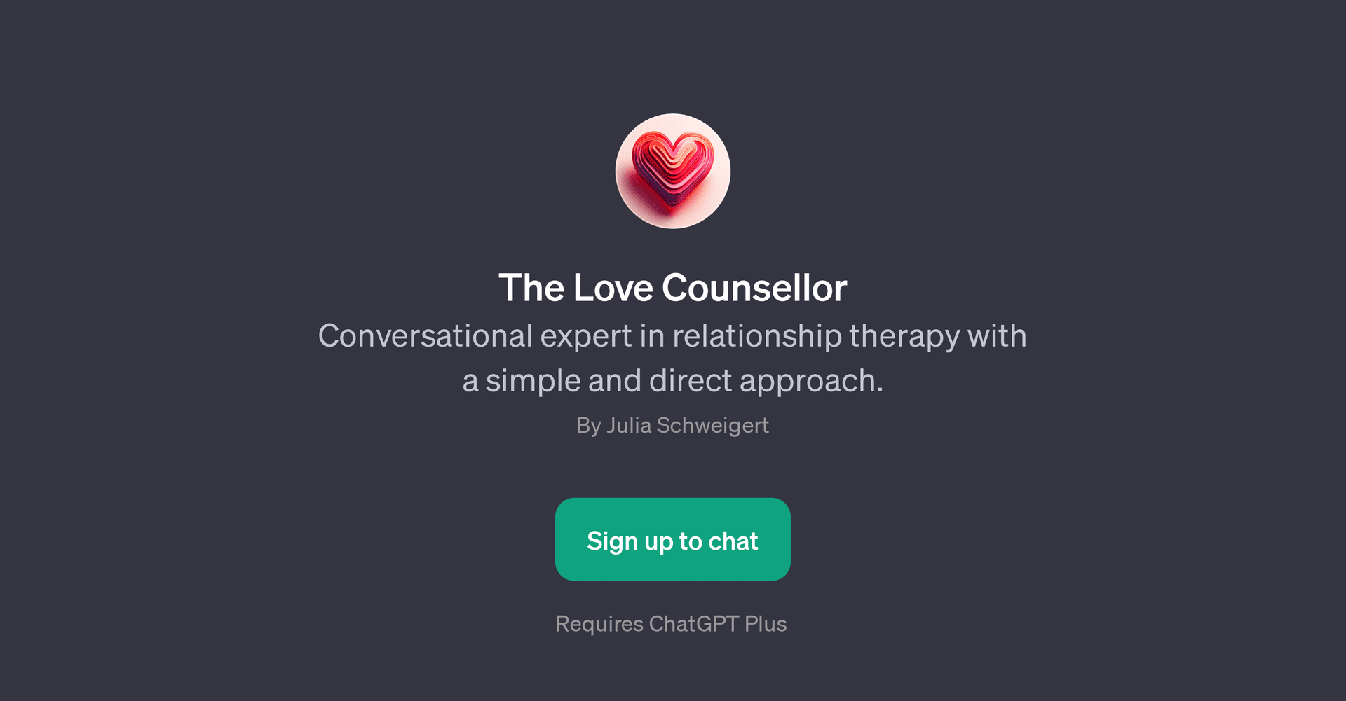 The Love Counsellor