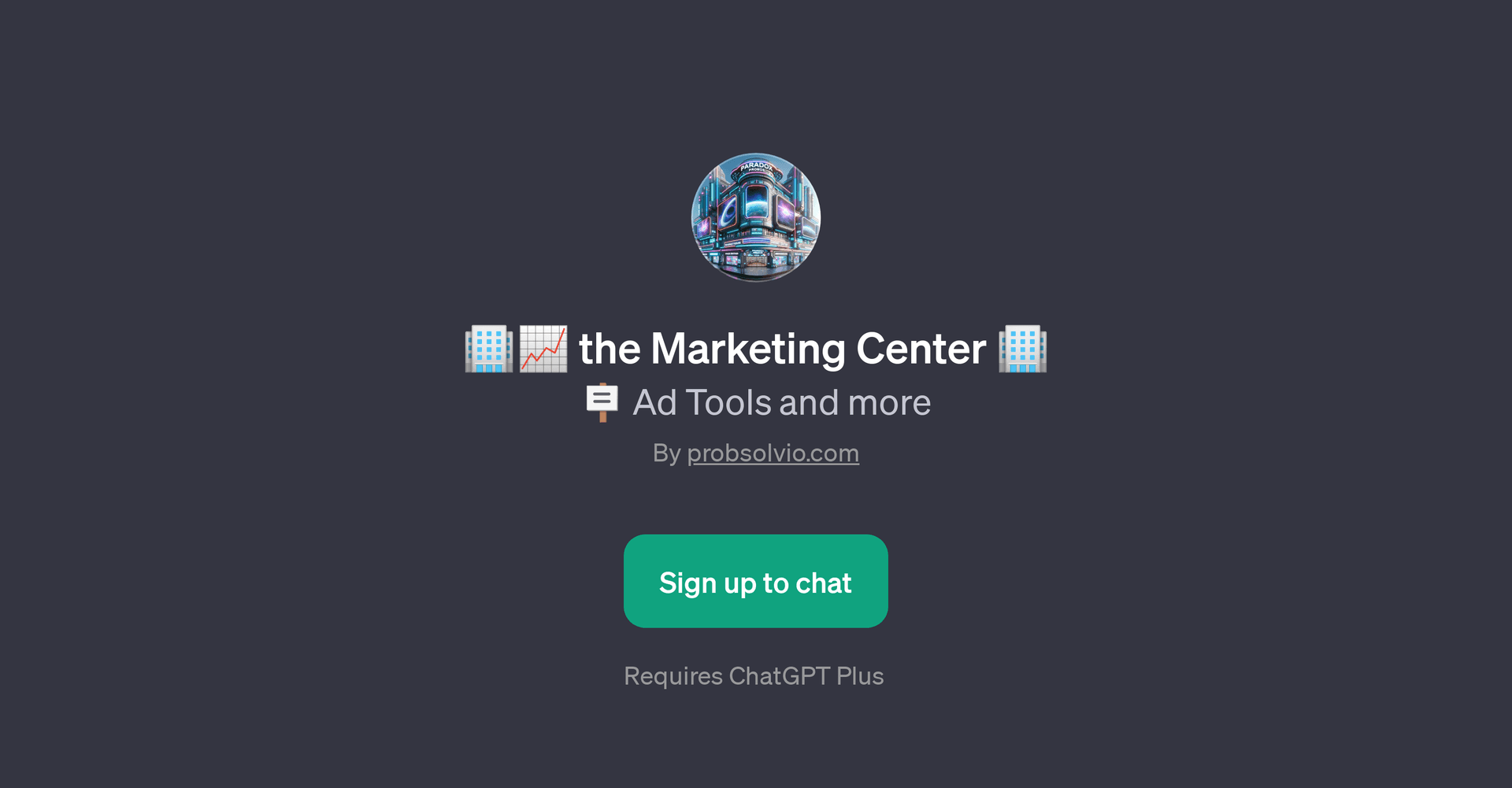 the Marketing Center