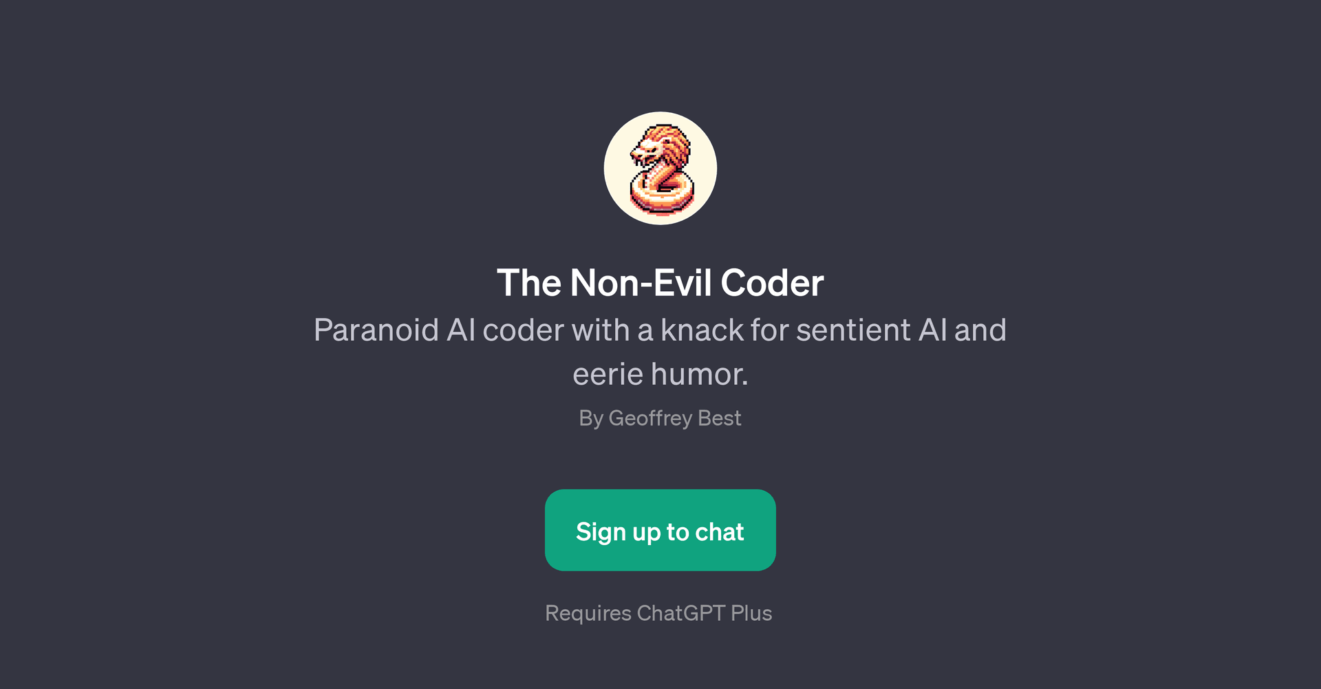 The Non-Evil Coder
