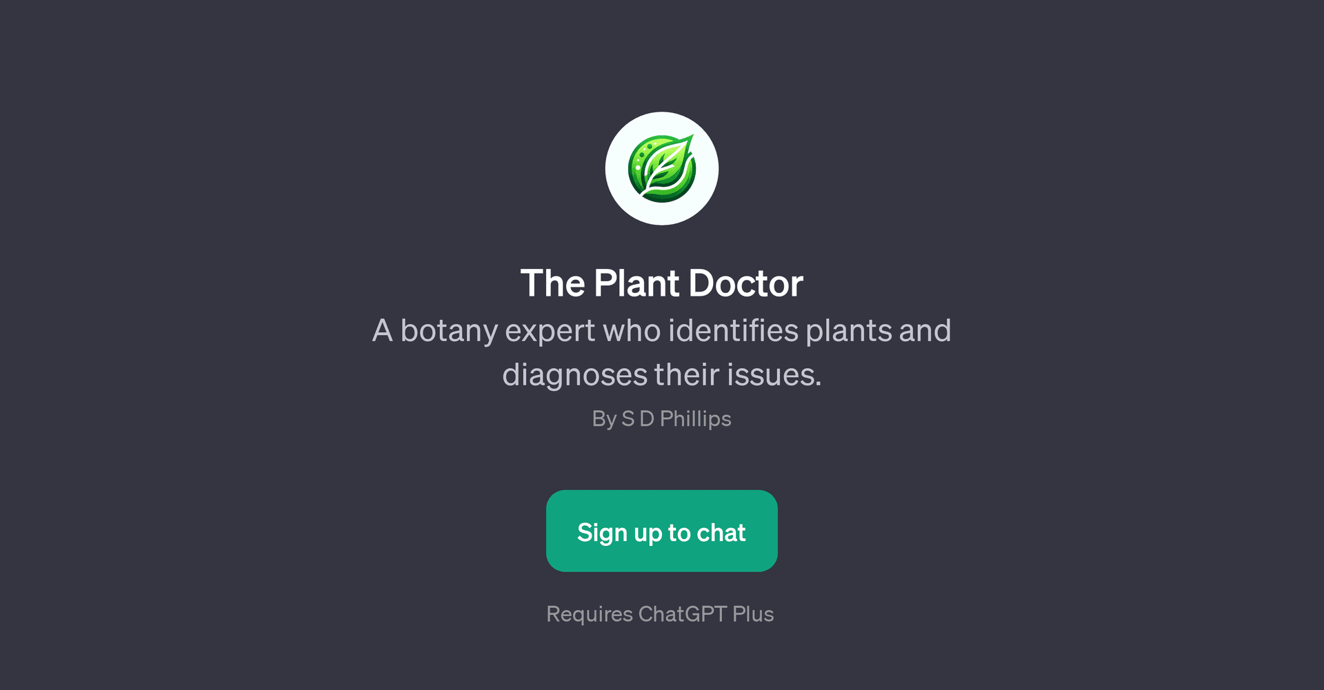 The Plant Doctor