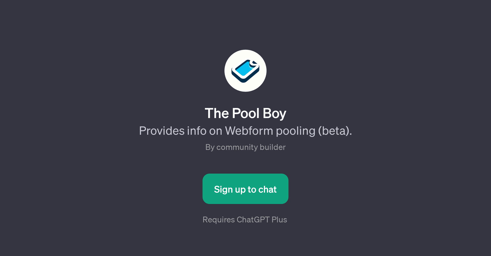 The Pool Boy
