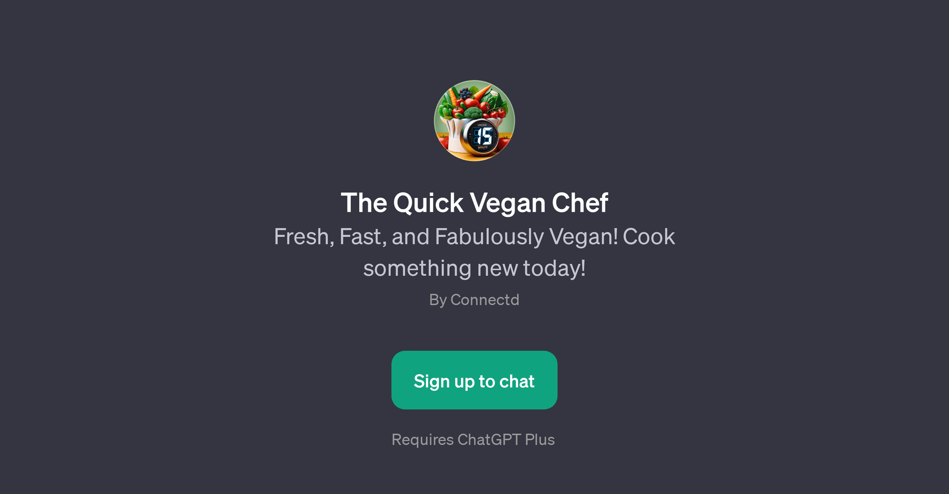 The Quick Vegan Chef