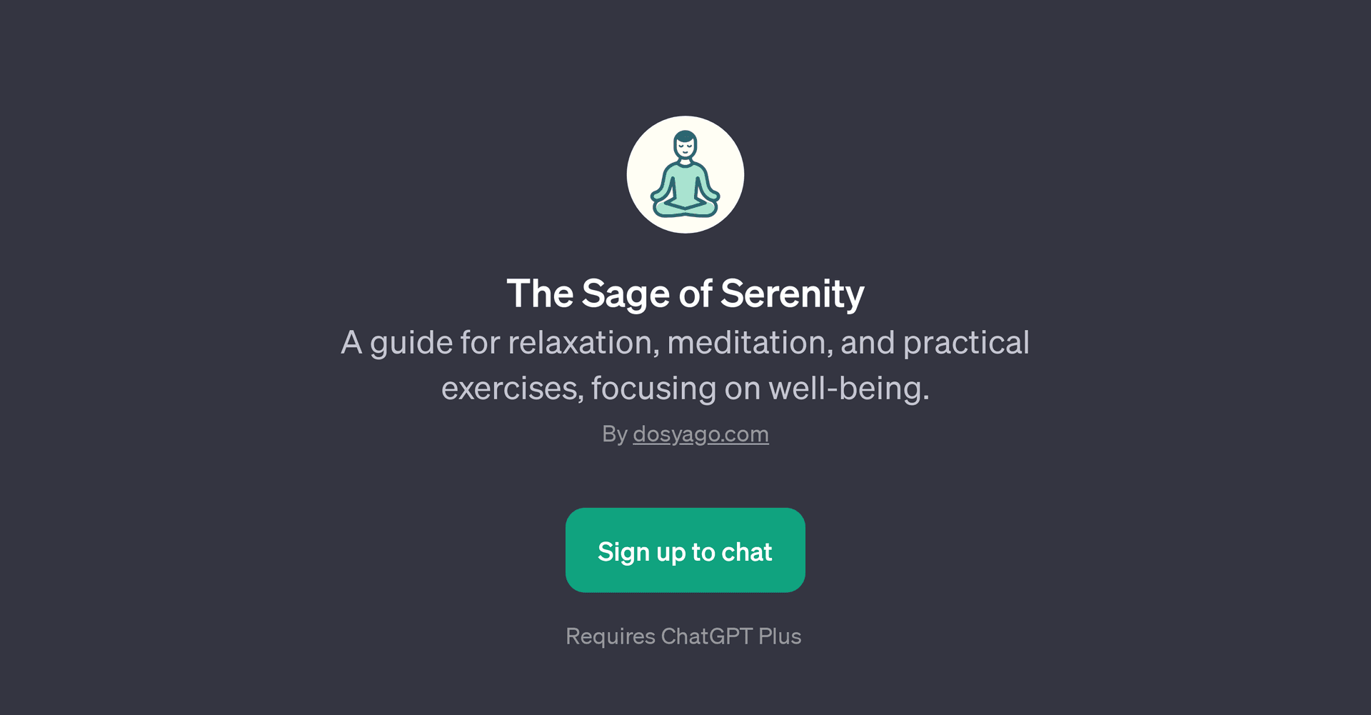 The Sage of Serenity