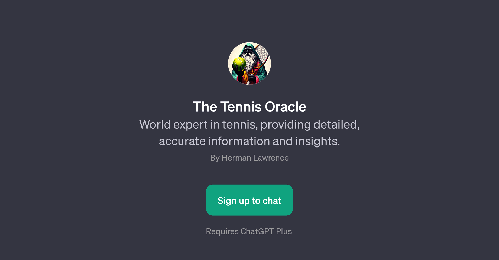 The Tennis Oracle