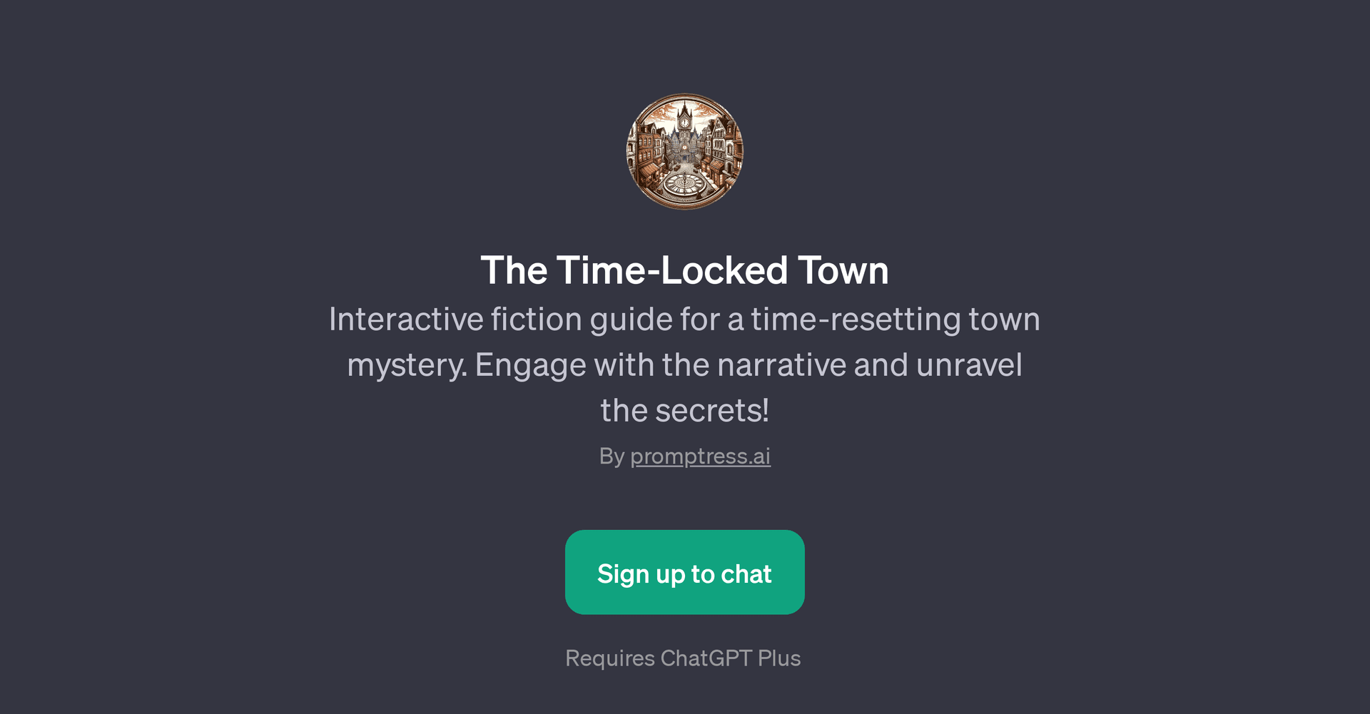 The Time-Locked Town