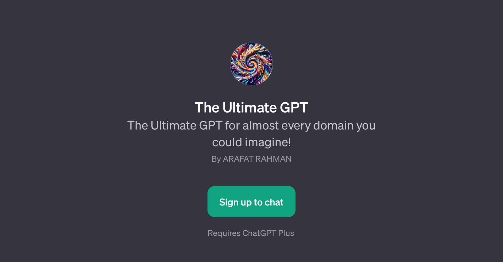 The Ultimate GPT
