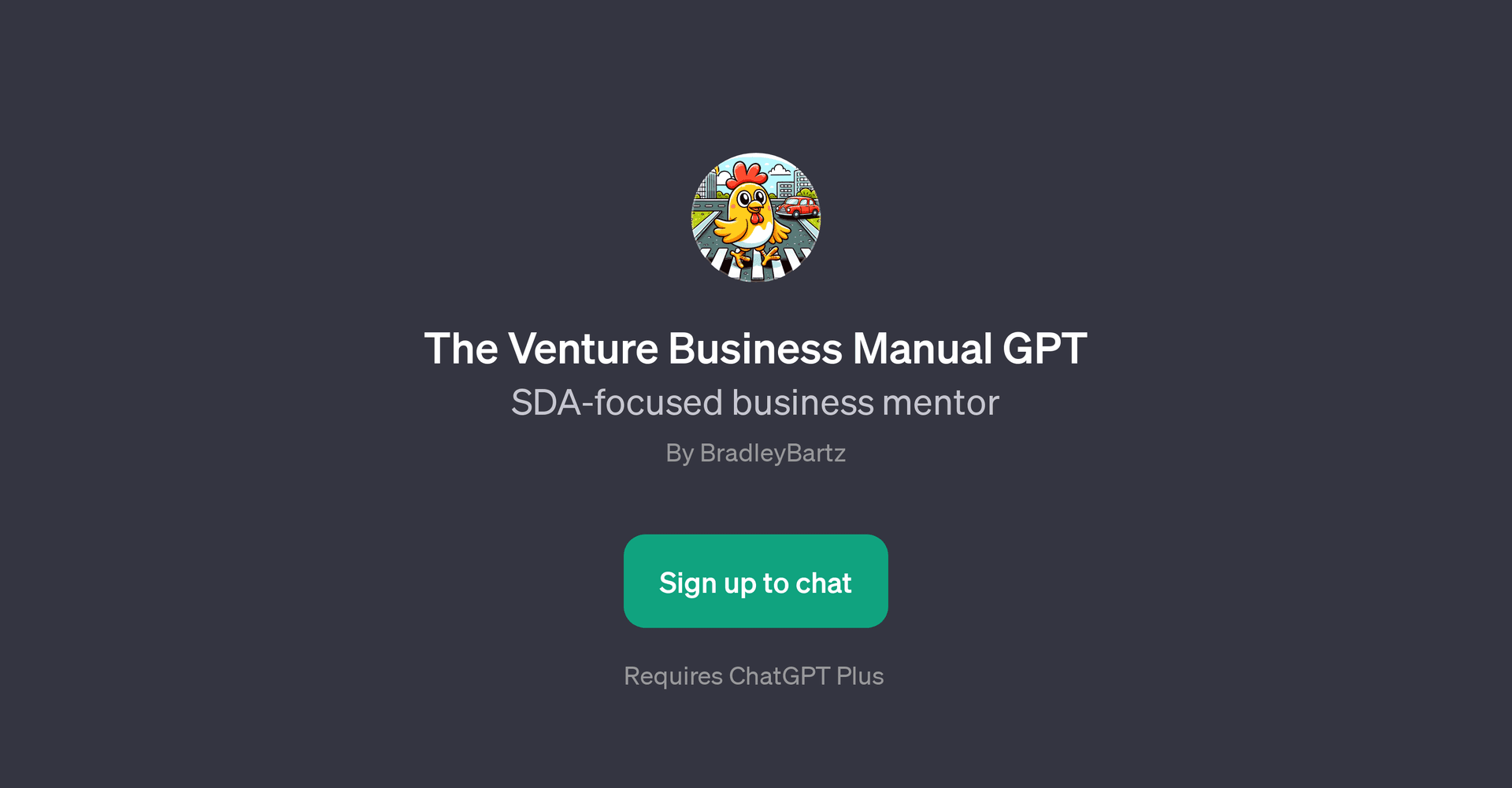 The Venture Business Manual GPT