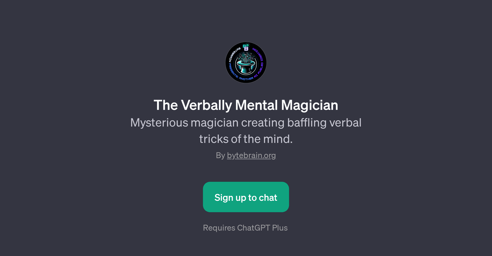 The Verbally Mental Magician