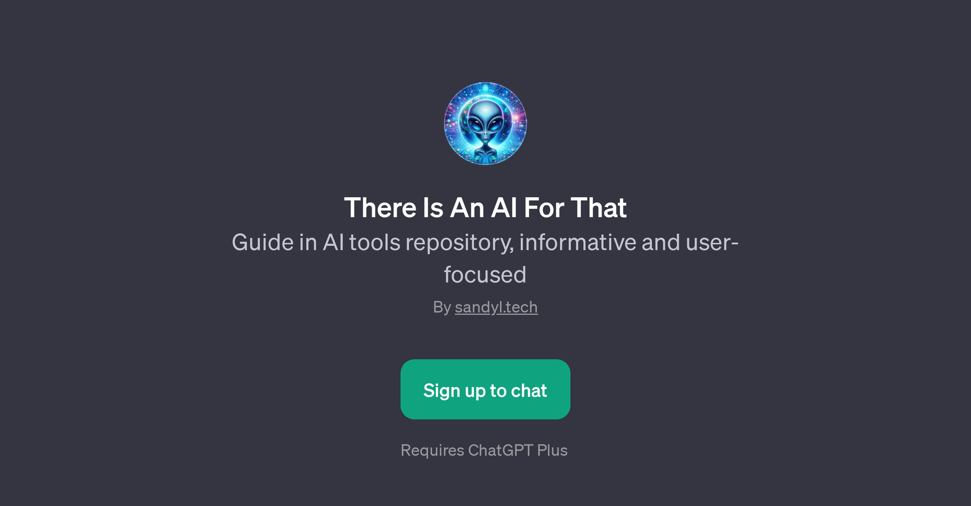 There Is An AI For That