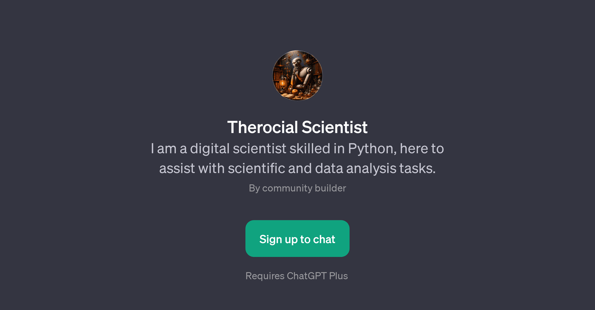 Therocial Scientist