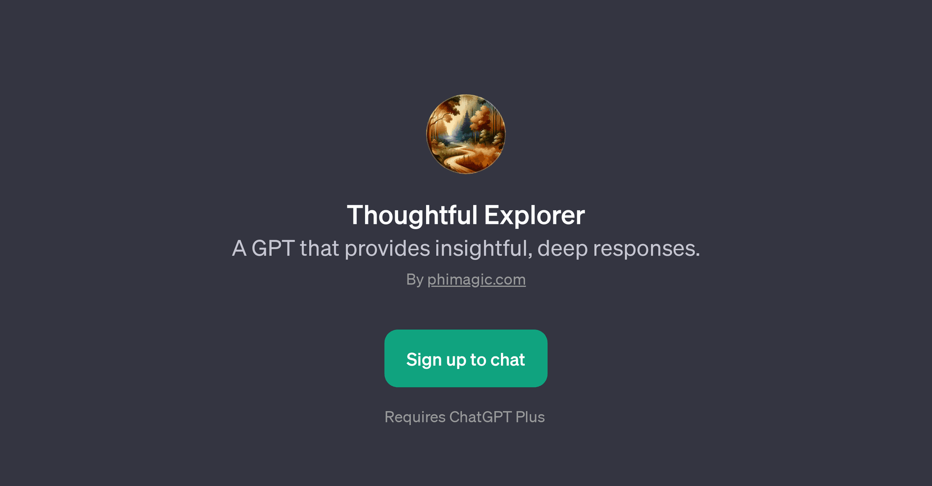 Thoughtful Explorer