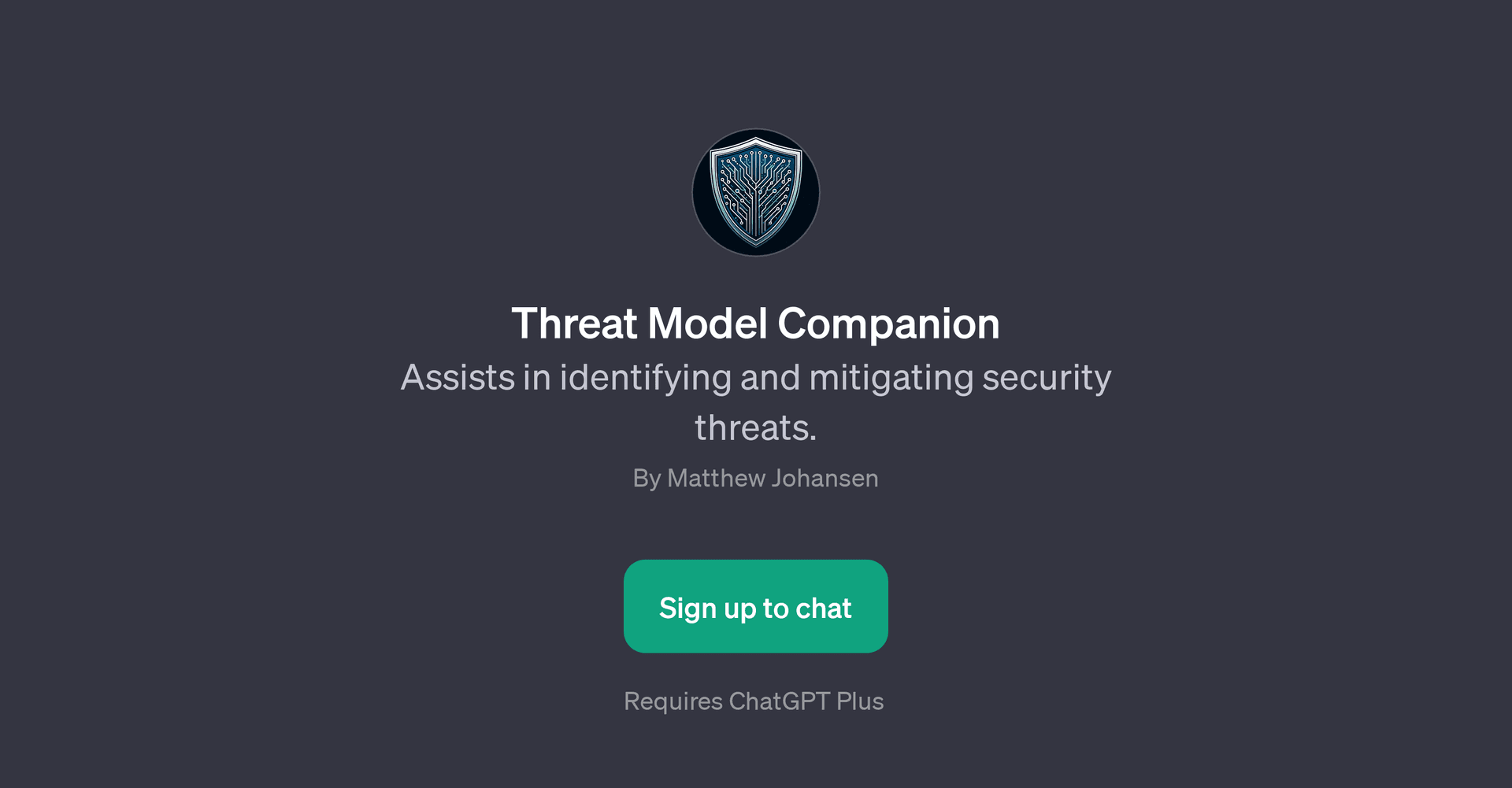 Threat Model Companion