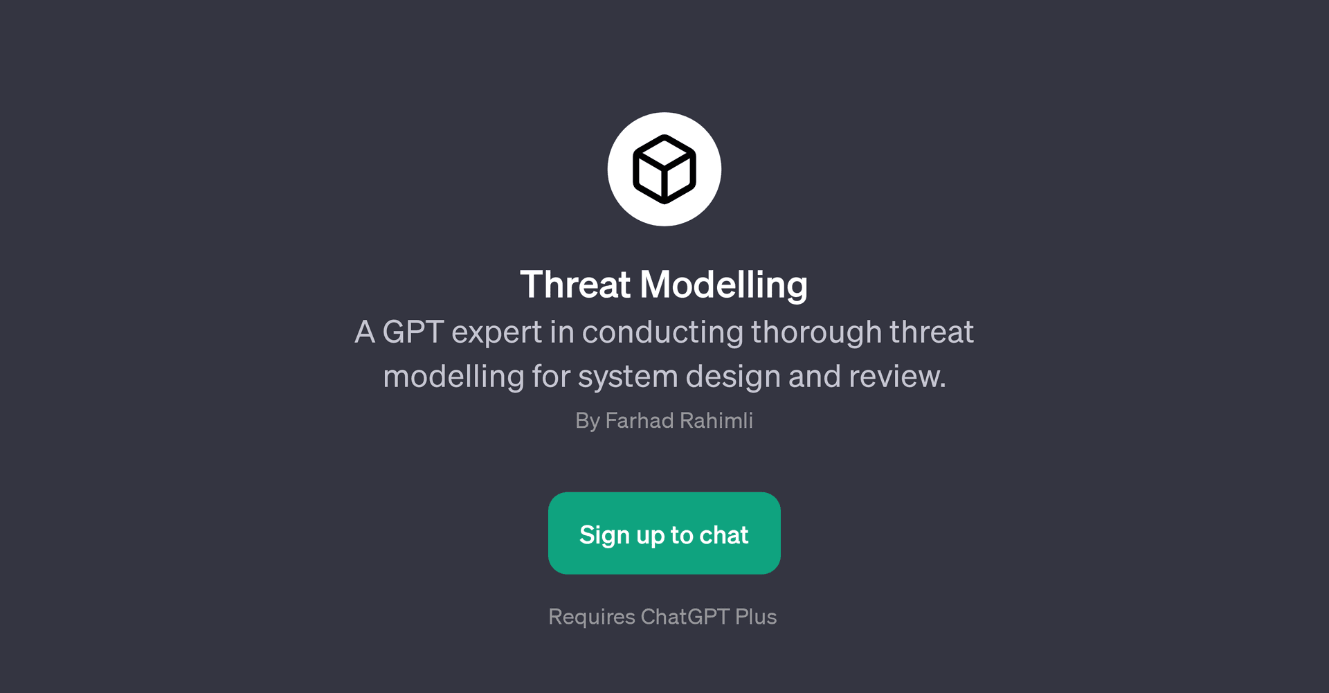 Threat Modelling