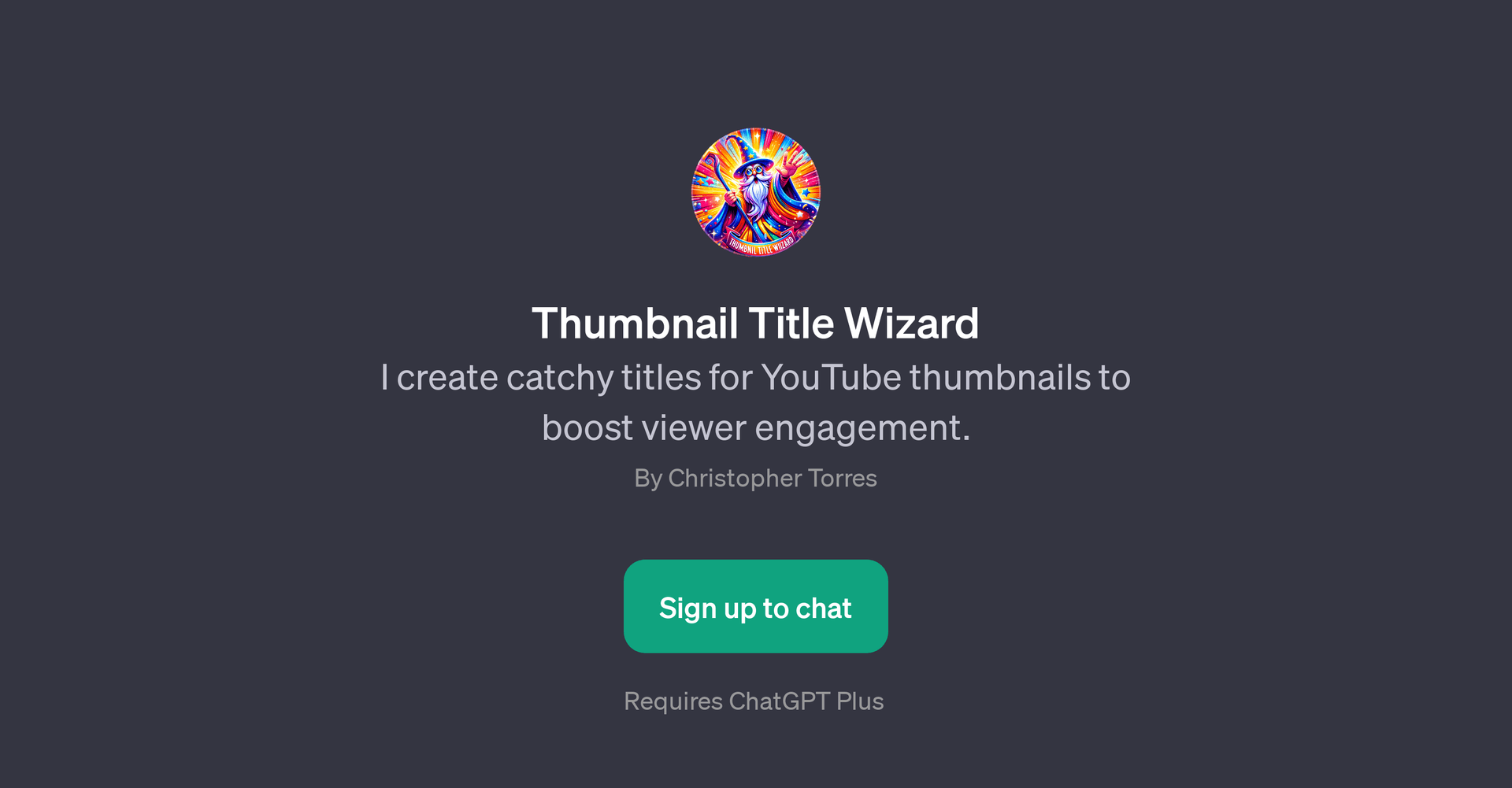 Thumbnail Title Wizard