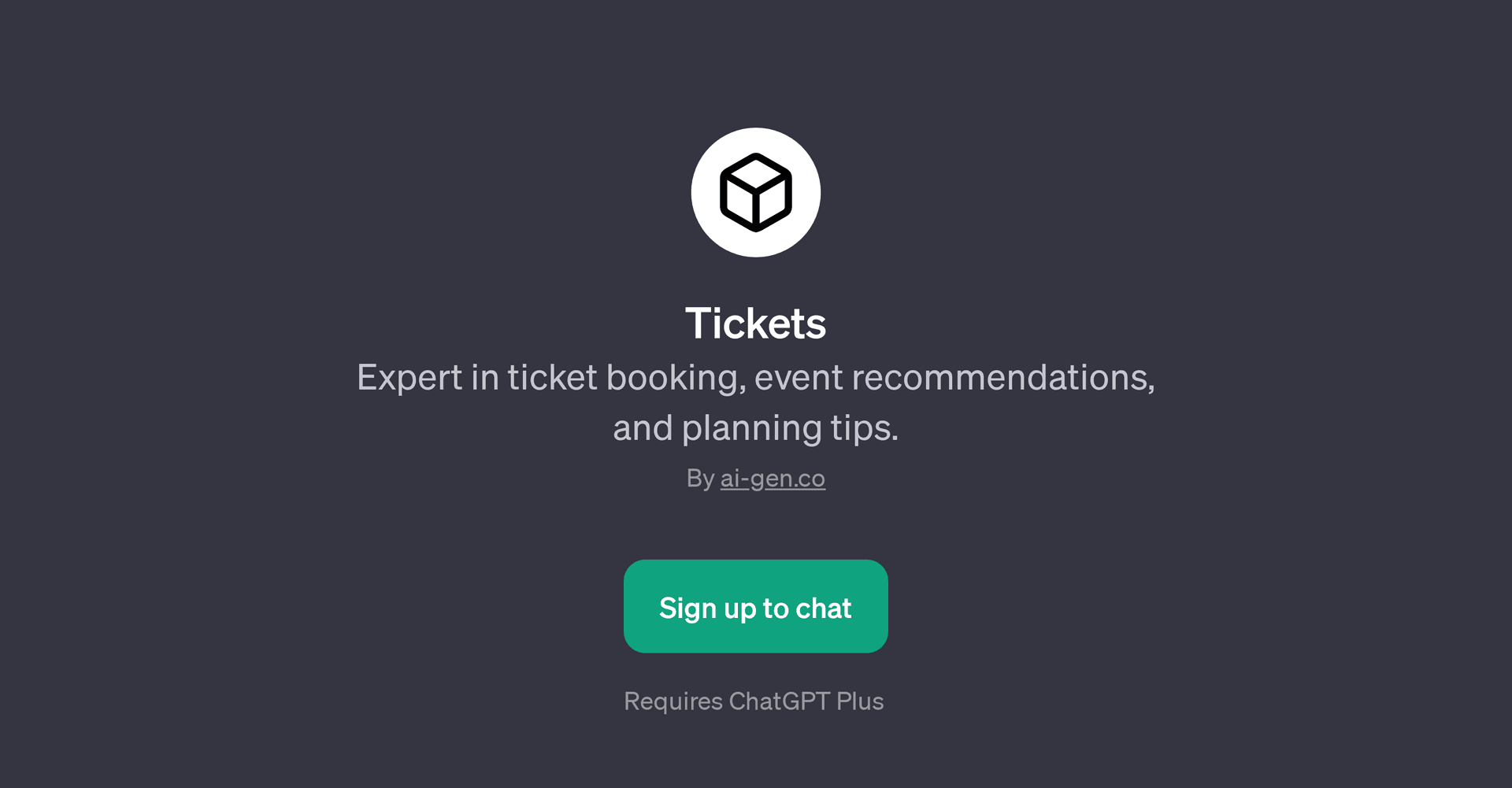 Tickets