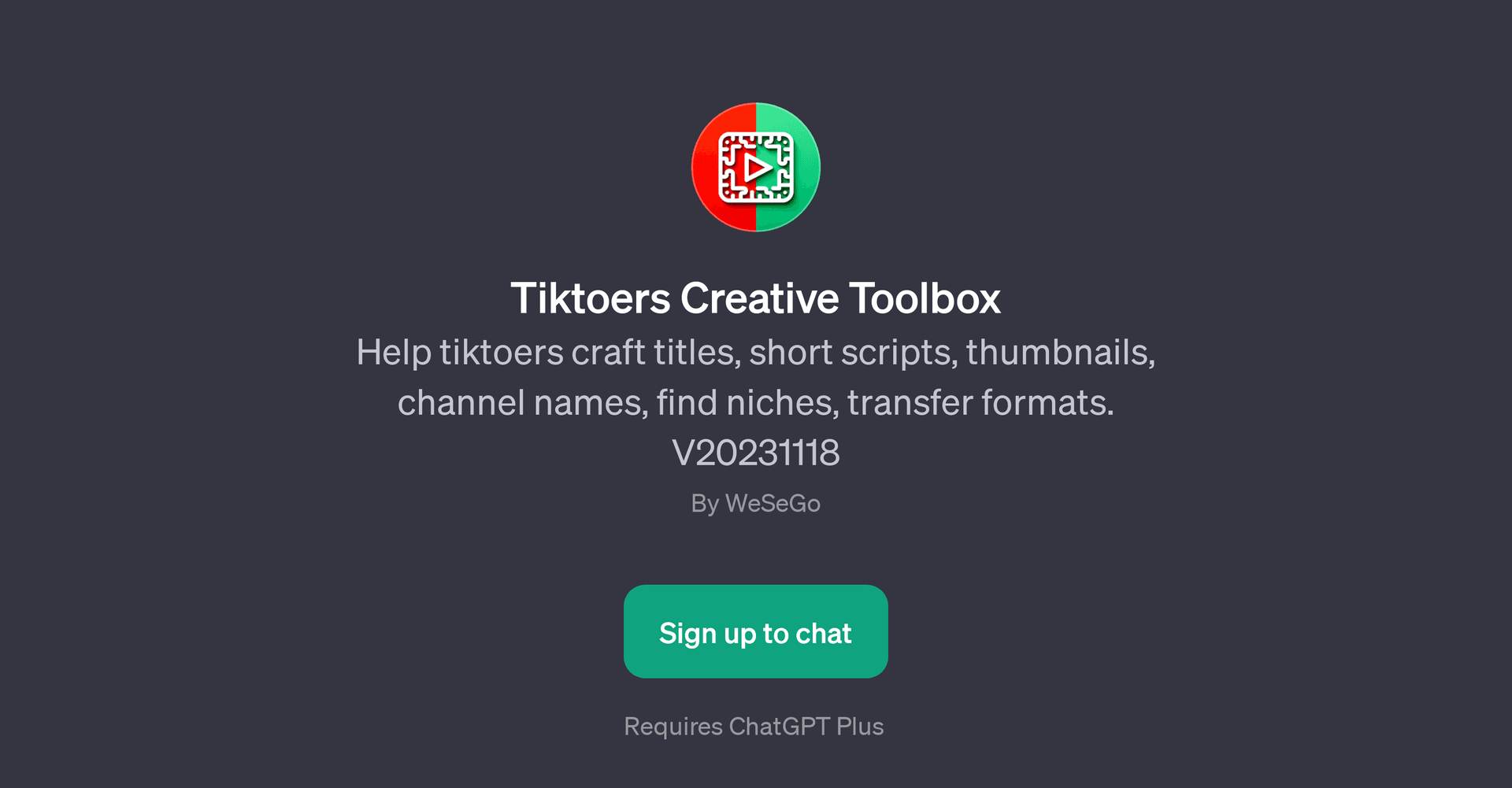 Tiktoers Creative Toolbox