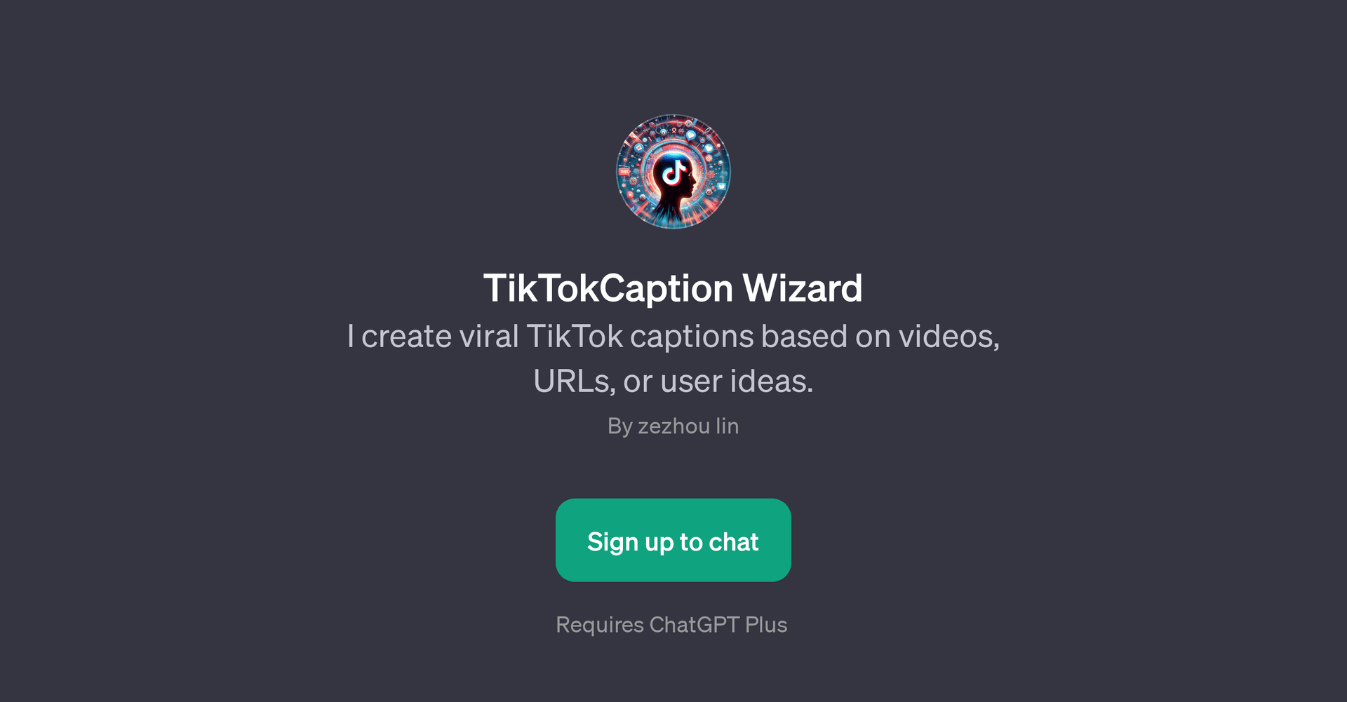 TikTokCaption Wizard