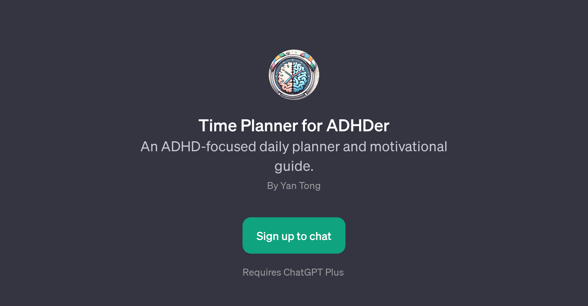 Time Planner for ADHDer
