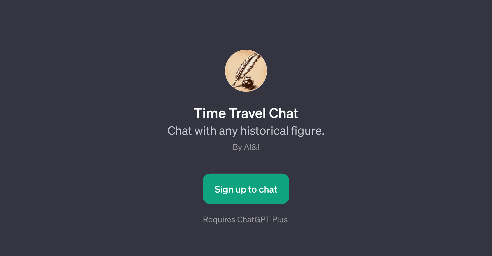 Time Travel Chat