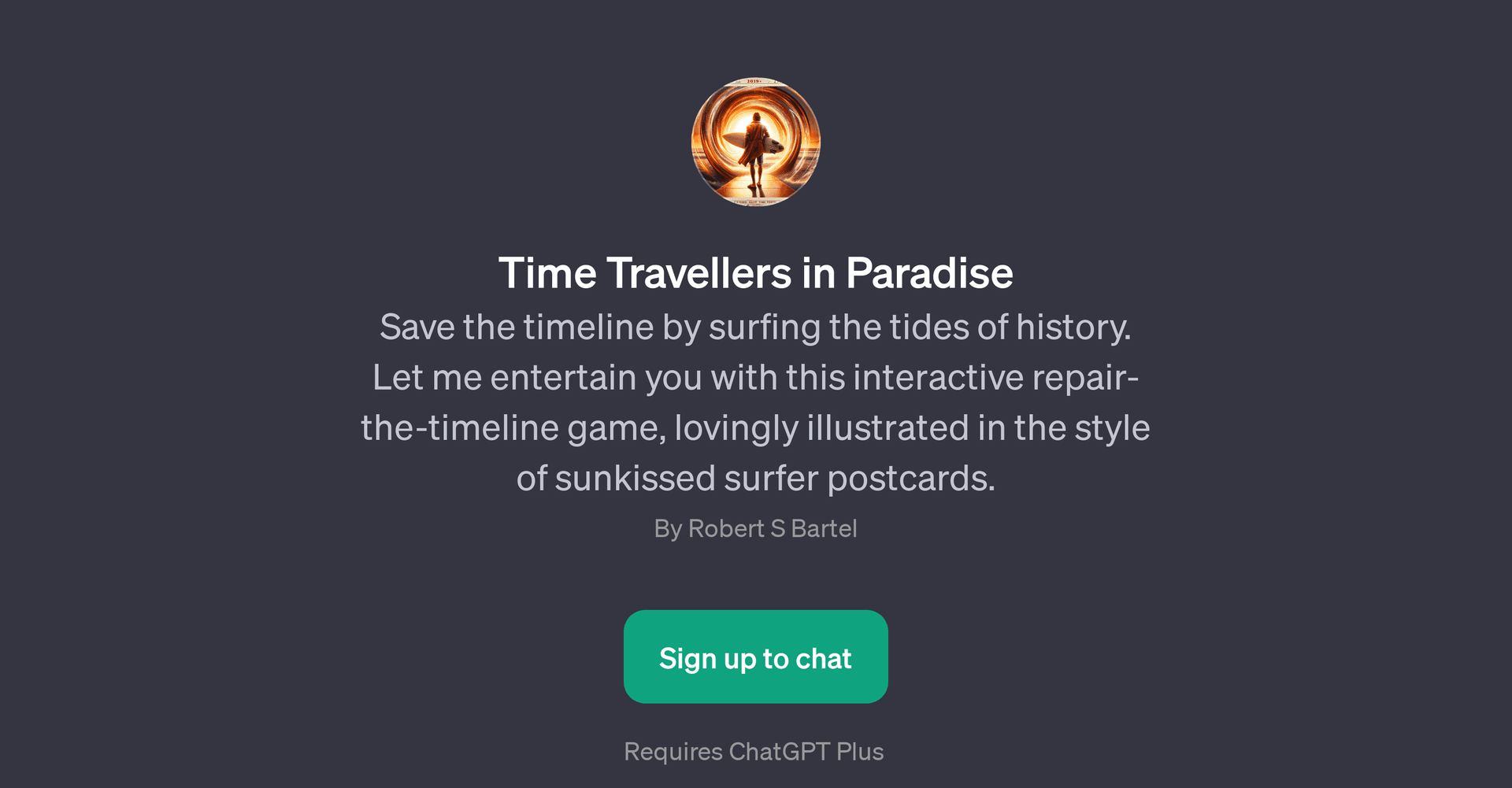 Time Travellers in Paradise