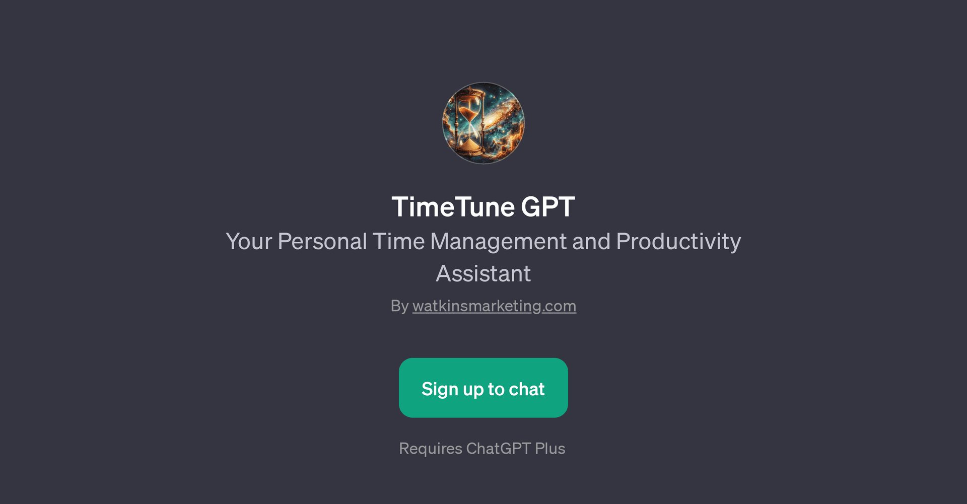 TimeTune GPT