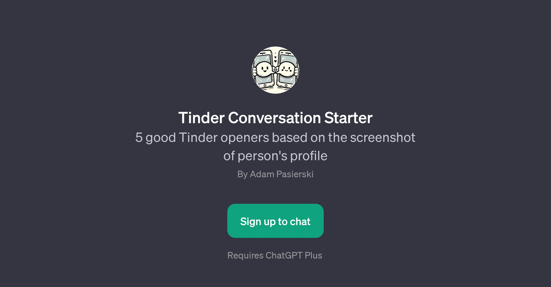 Tinder Conversation Starter