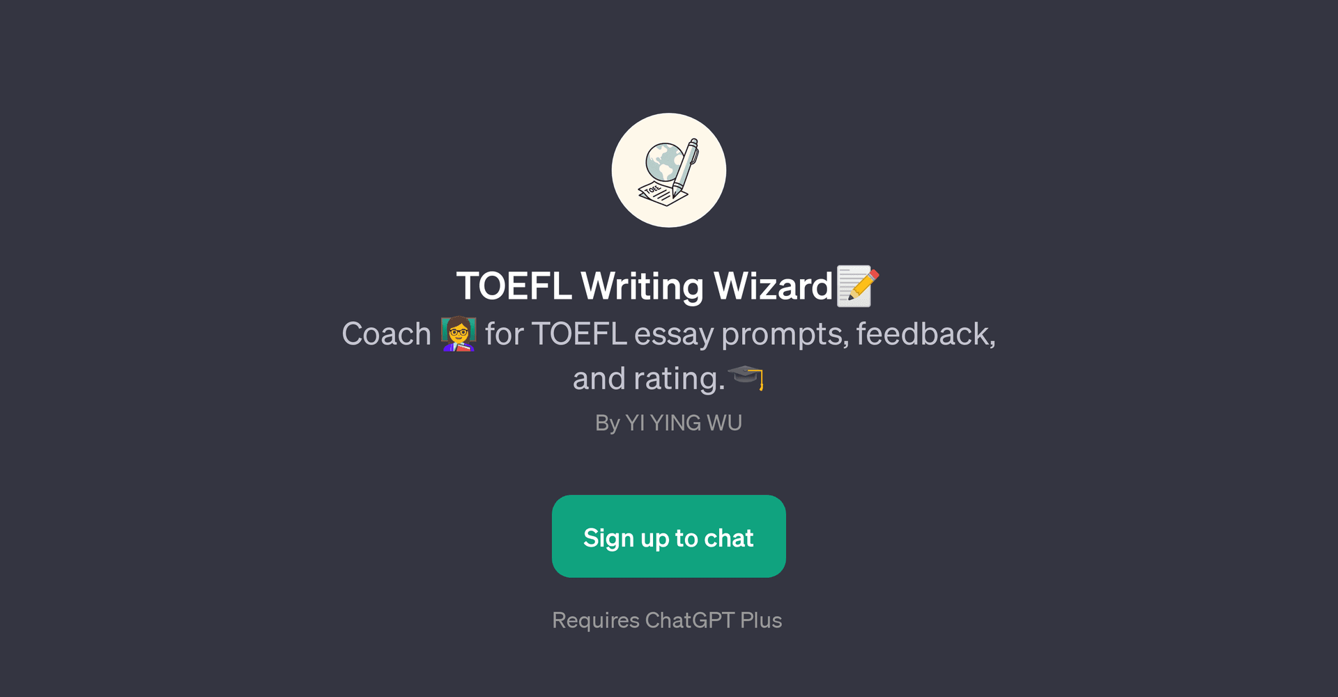TOEFL Writing Wizard