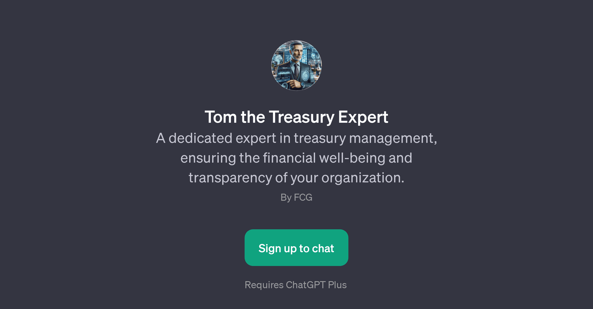 Tom the Treasury Expert