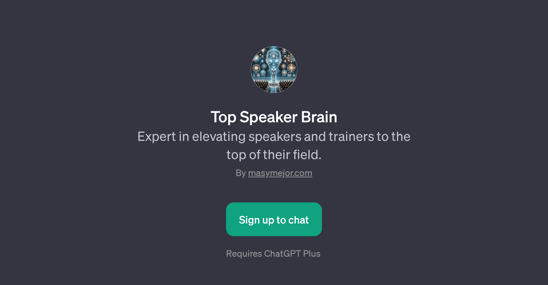 Top Speaker Brain