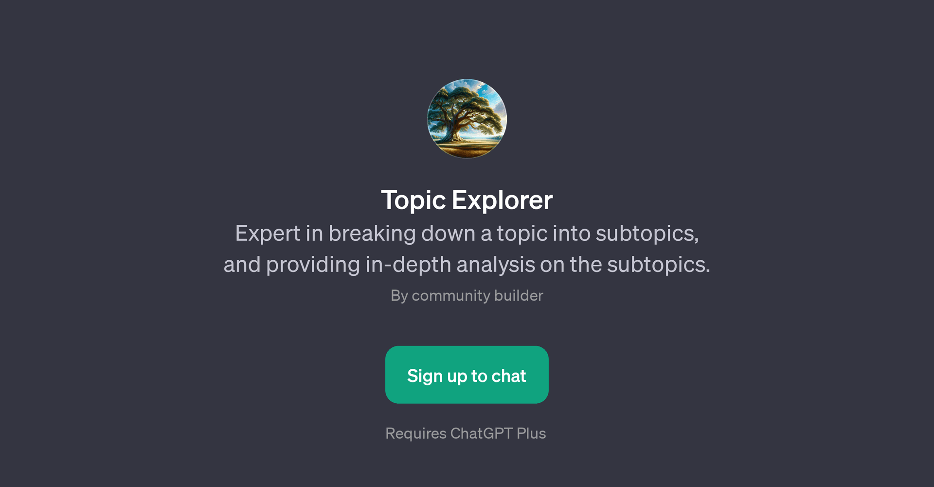 Topic Explorer
