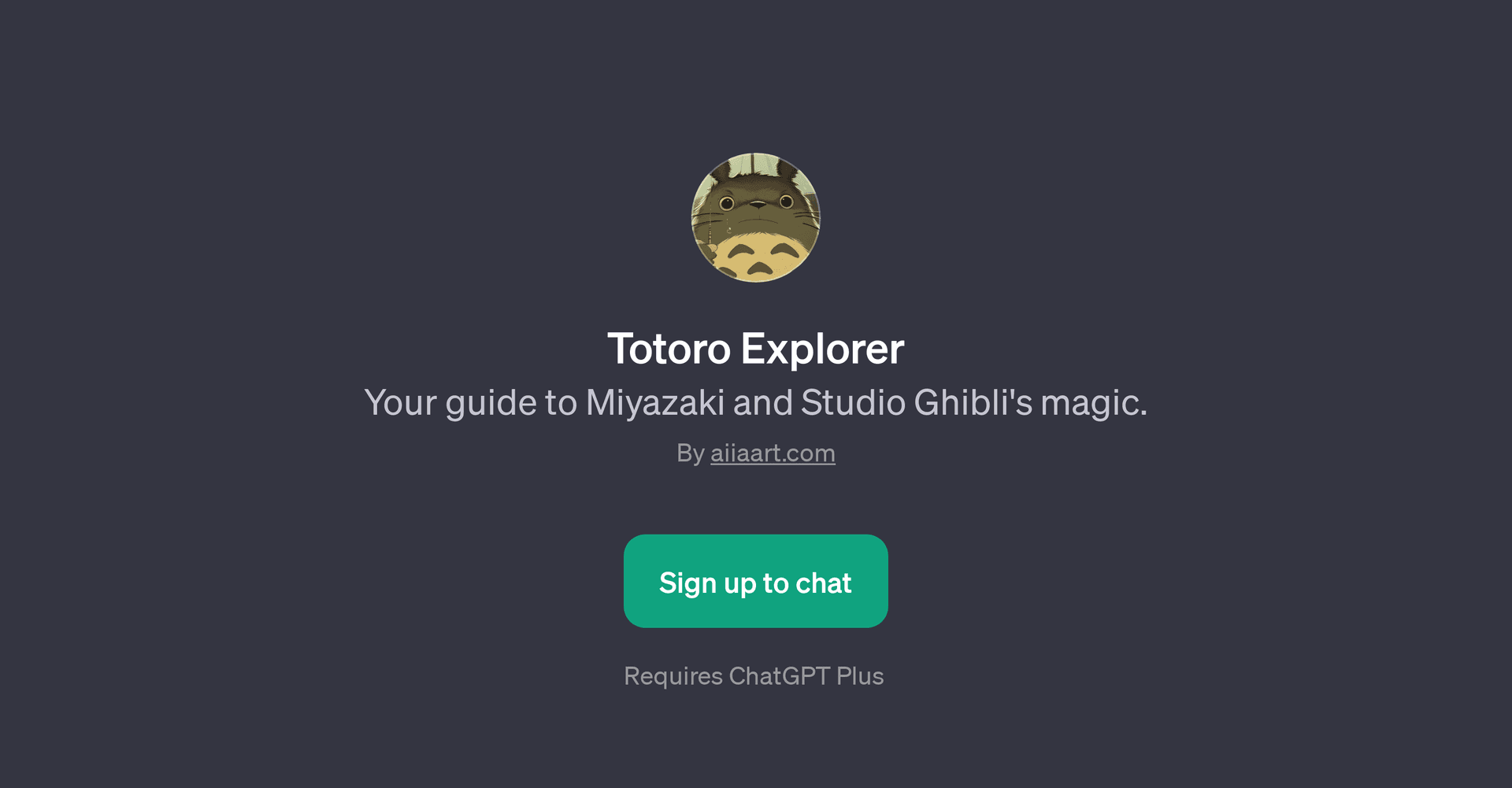 Totoro Explorer
