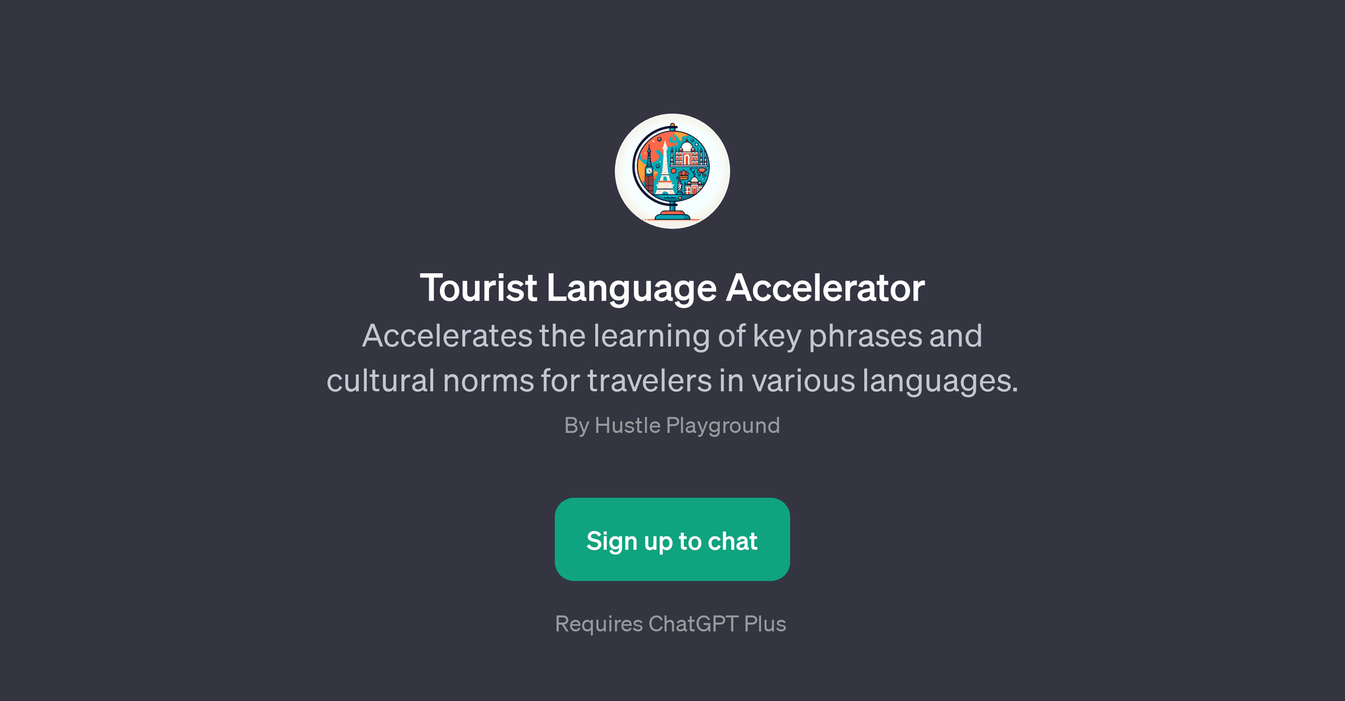 Tourist Language Accelerator