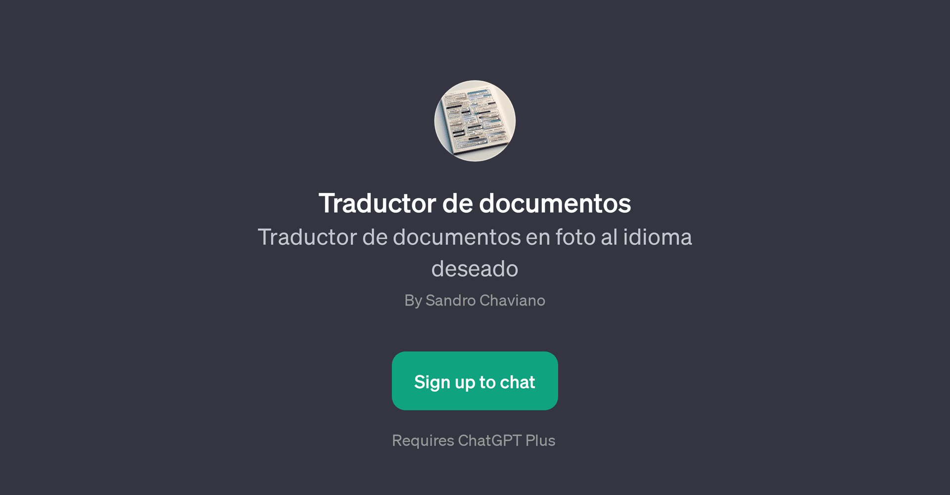Traductor de documentos