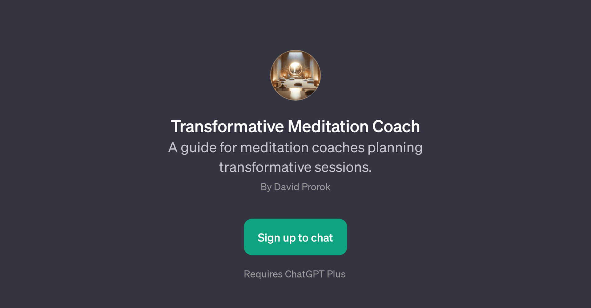Transformative Meditation Coach
