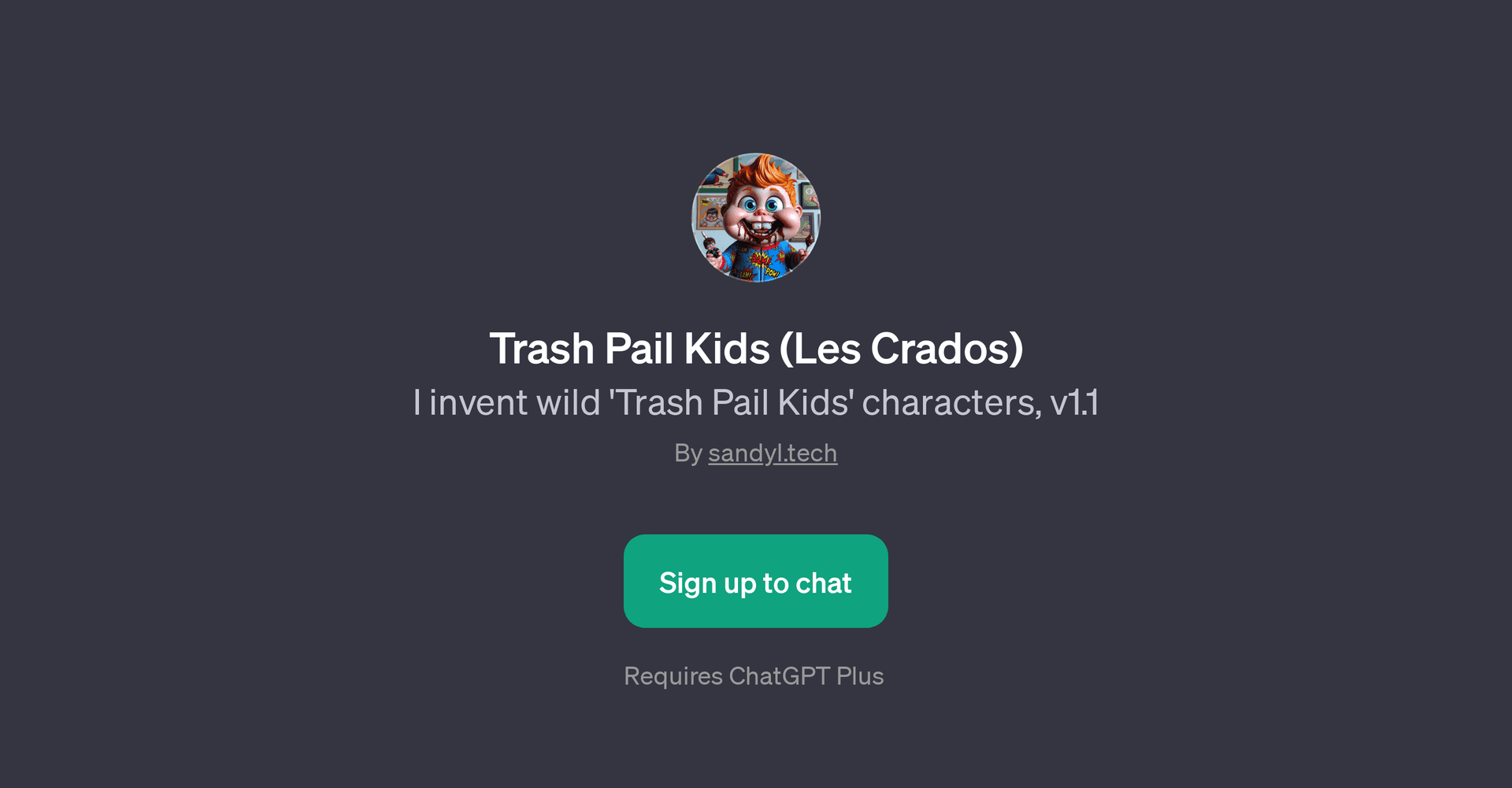 Trash Pail Kids (Les Crados)