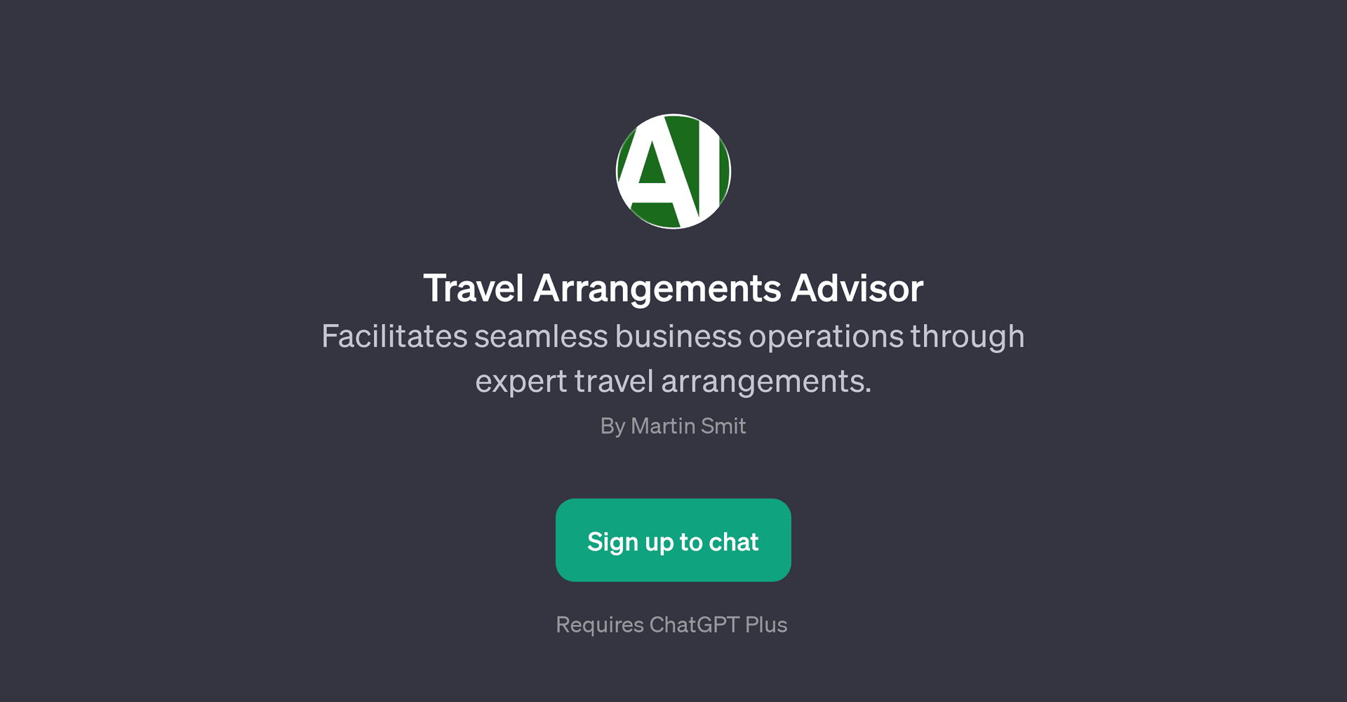 Travel Arrangements Advisor