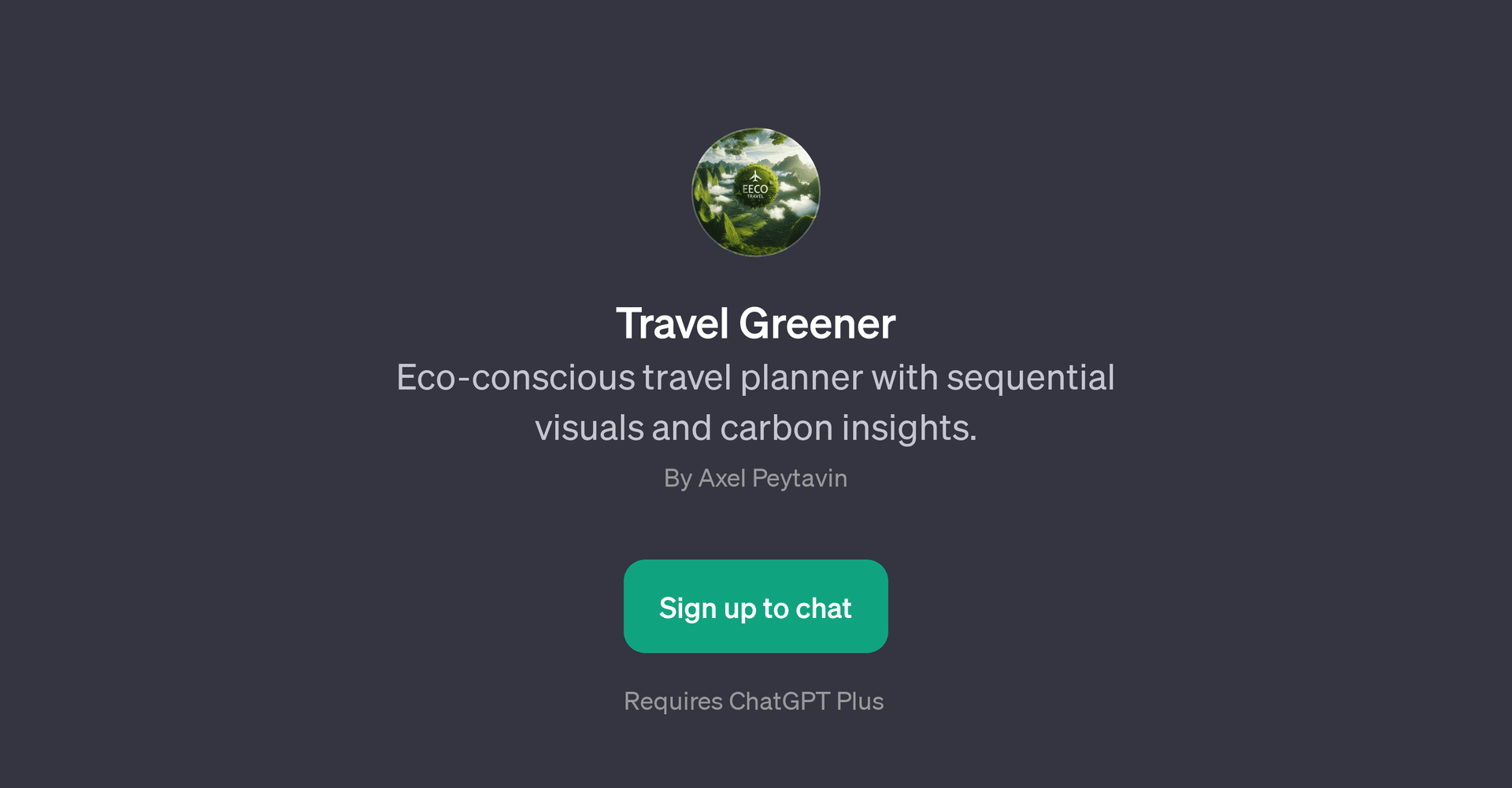 Travel Greener