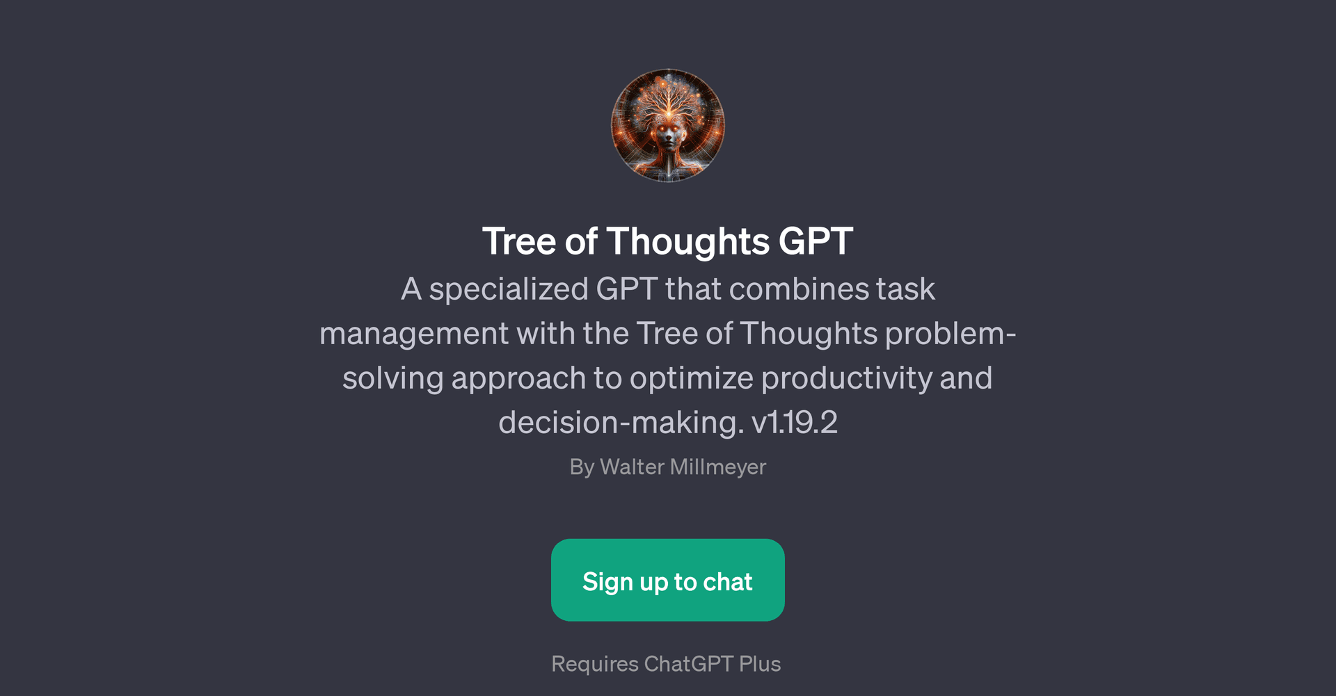 Tree of Thoughts GPT