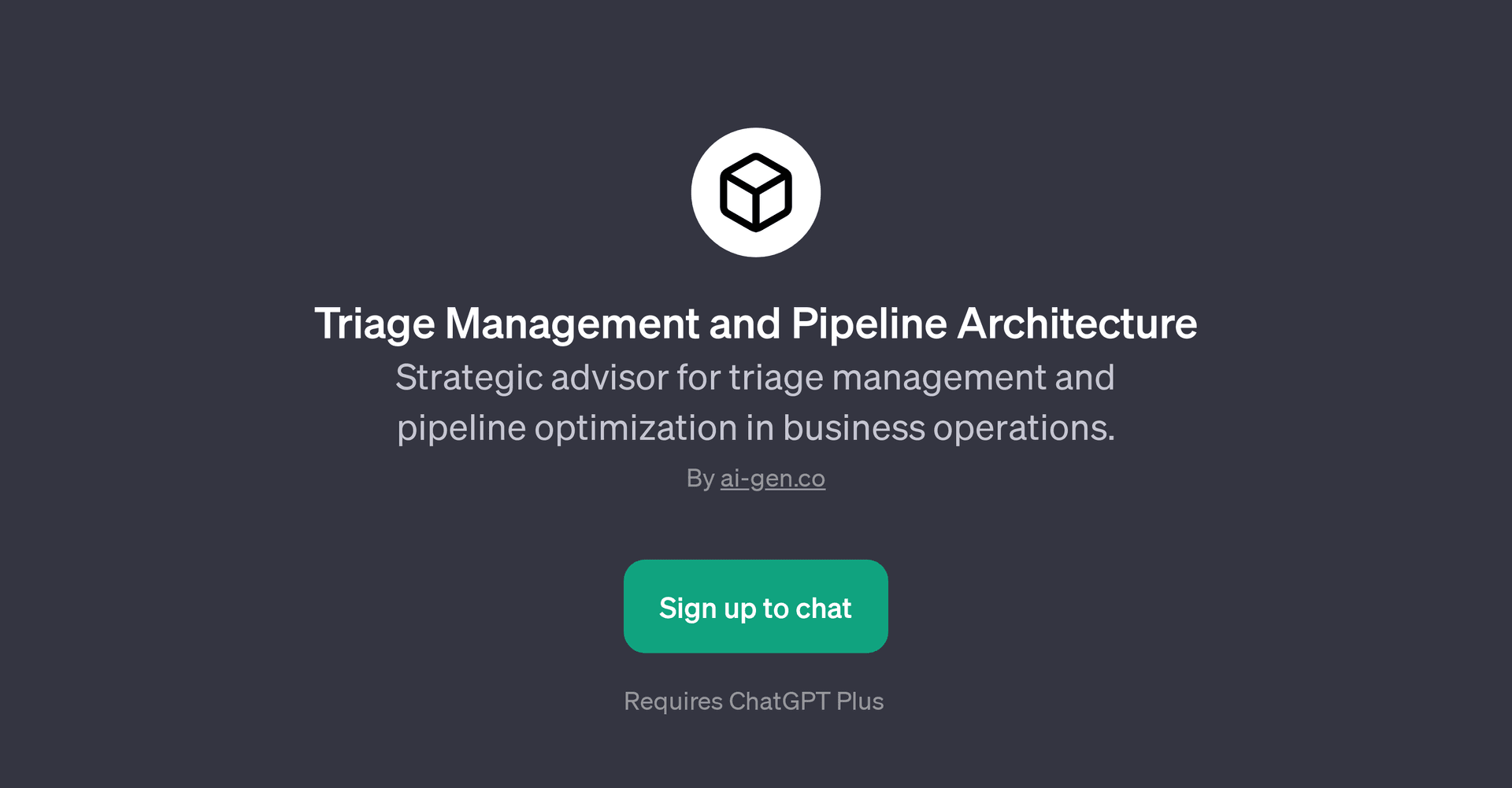 Triage Management and Pipeline Architecture