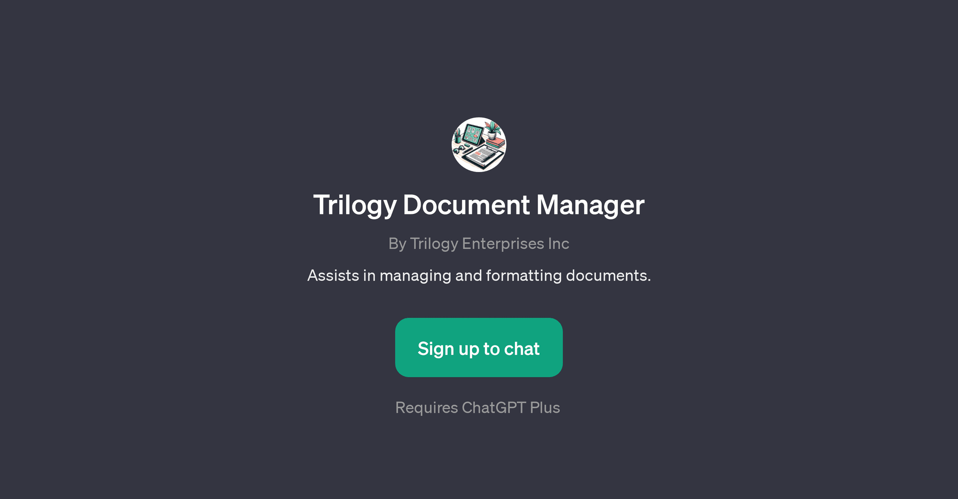 Trilogy Document Manager