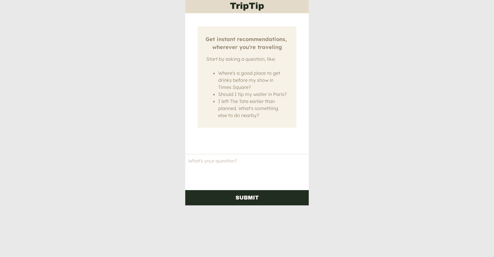 TripTip