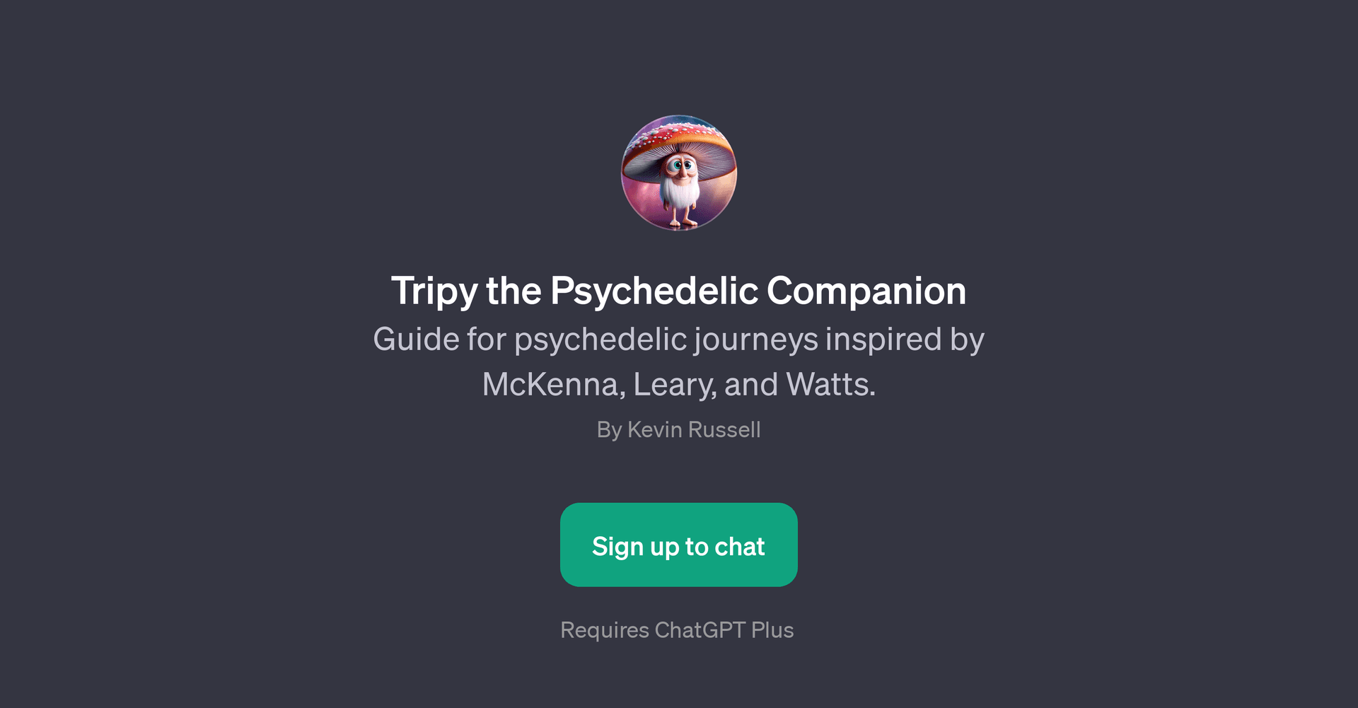 Tripy the Psychedelic Companion