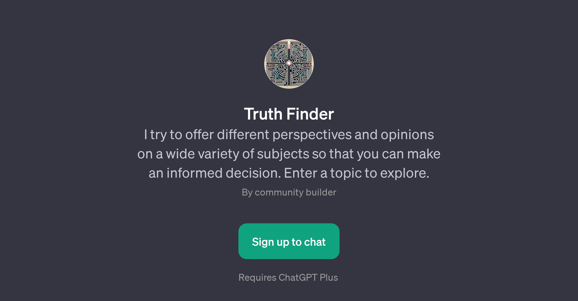 Truth Finder