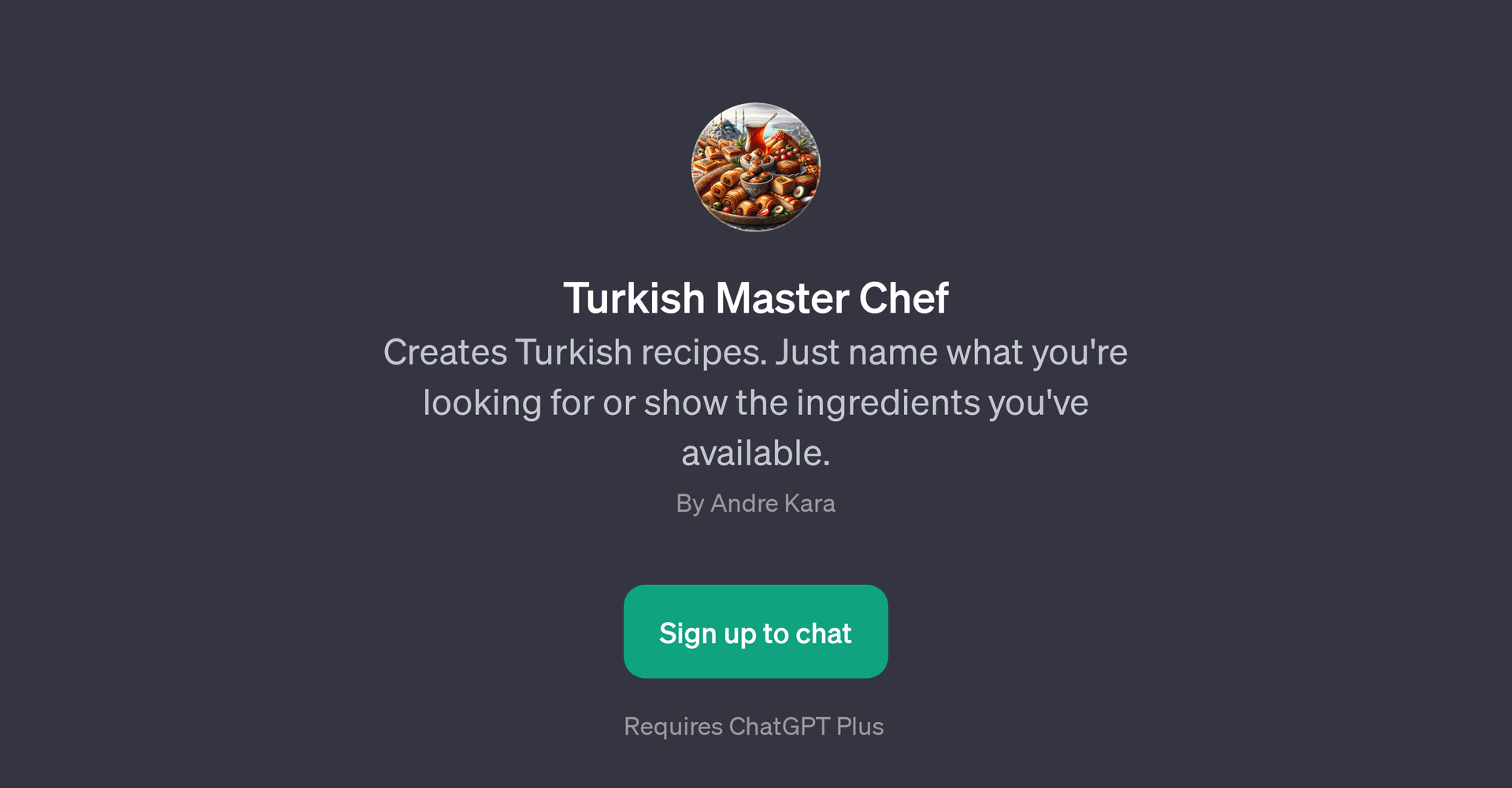 Turkish Master Chef