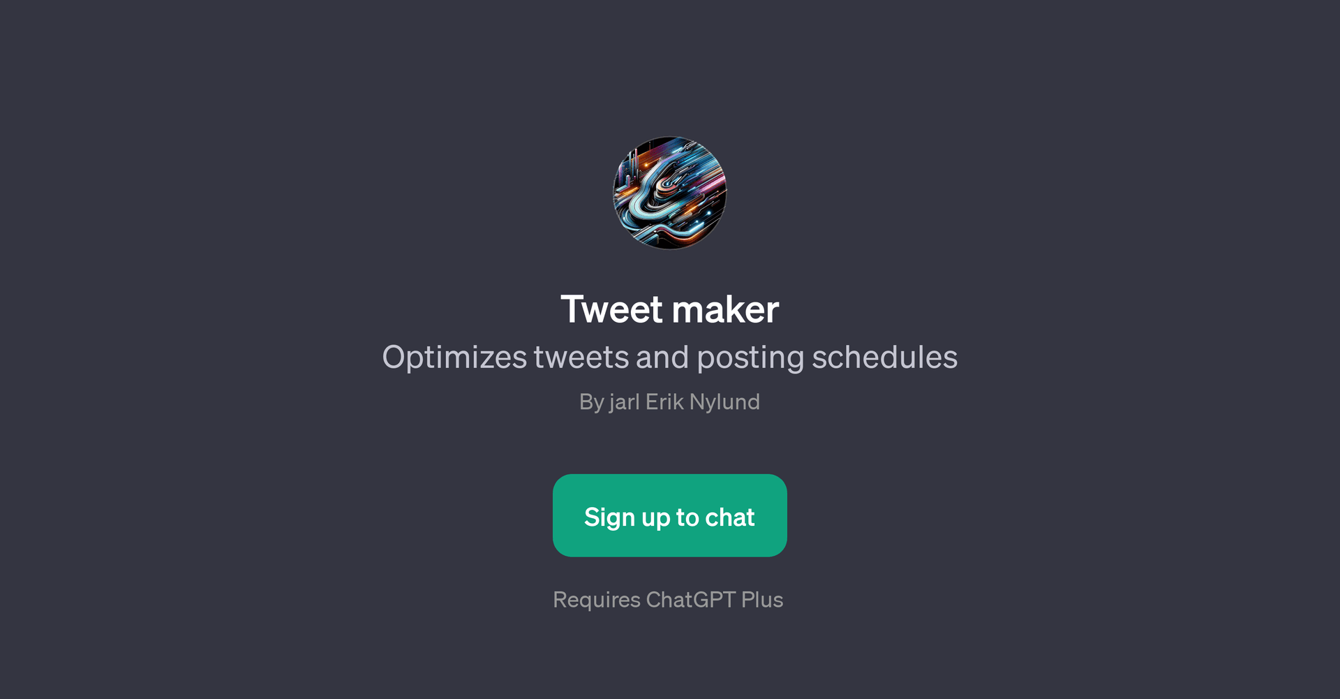 Tweet maker