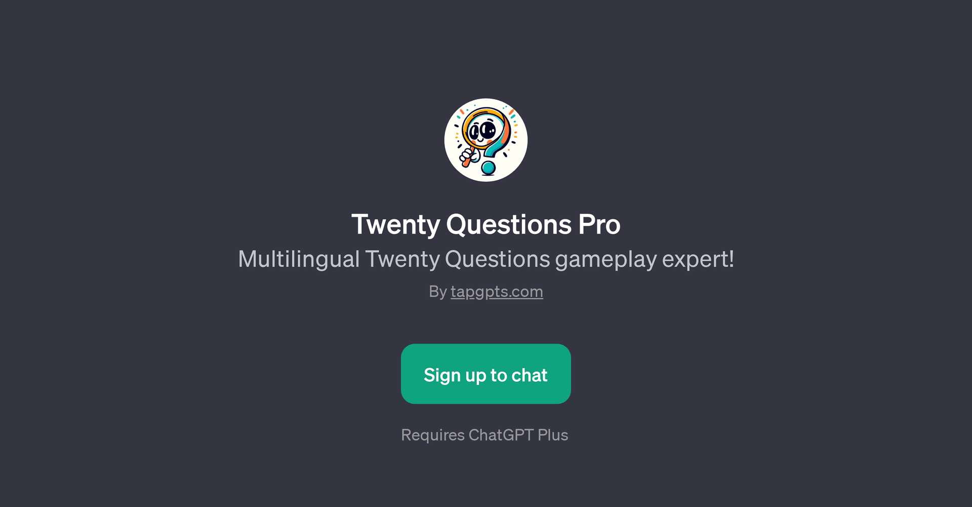 Twenty Questions Pro