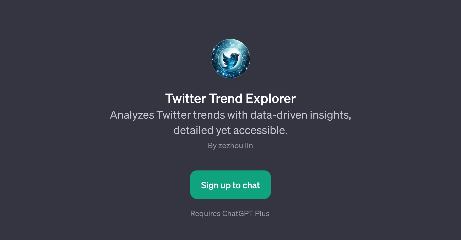 Twitter Trend Explorer