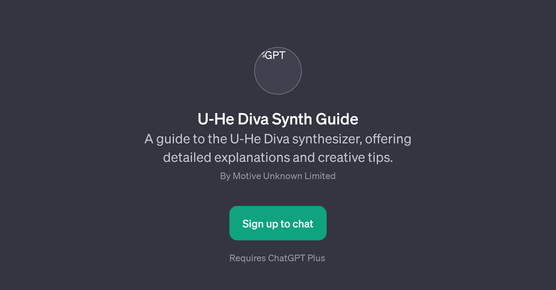 U-He Diva Synth Guide