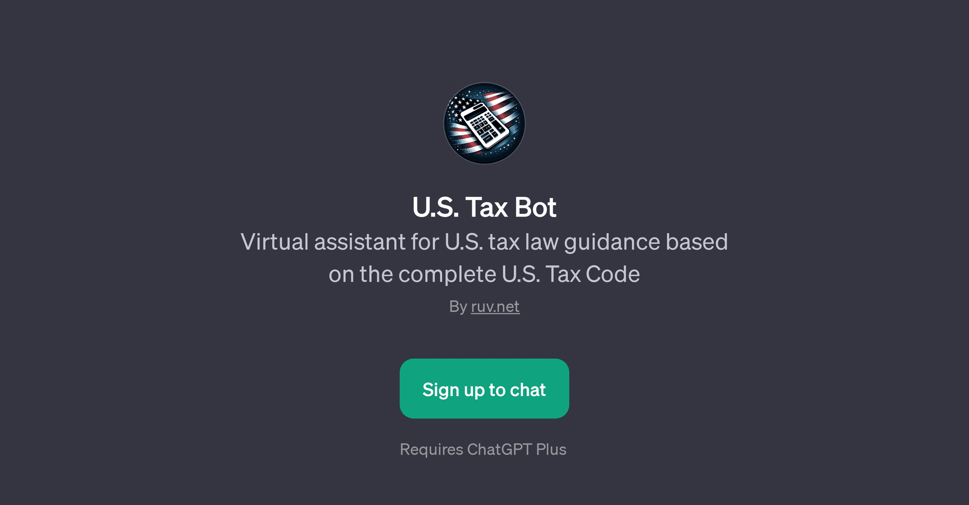 U.S. Tax Bot
